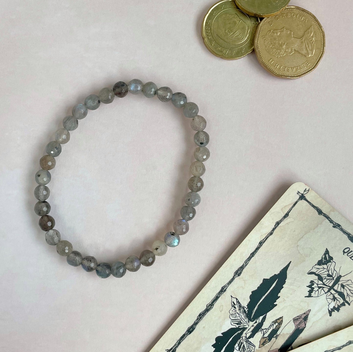 Faceted Labradorite Bracelet