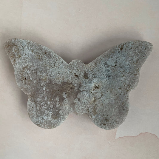 Pink Amethyst Butterfly